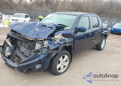 2013 Honda Ridgeline Rtl from USA, damaged, VIN 5FPYK1F58DB018525